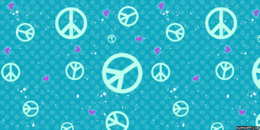 Blingify.com | Peace Zoom Backgrounds