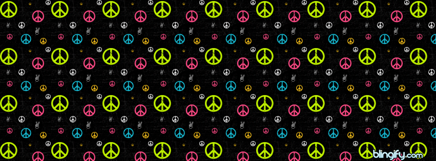 Blingify.com | Peace Facebook Covers